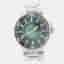 Oris Hangang Limited Edition Aquis 743 7734 4187 Green Stainless Steel Automatic Men's Wristwatch 43.5mm