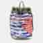 Chanel Cubano Trip Red/ White/Blue Sequin and Canvas Backpack Bag