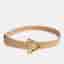 Bottega Veneta leather Beige belt
