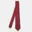 Emporio Armani Red Striped Silk Tie