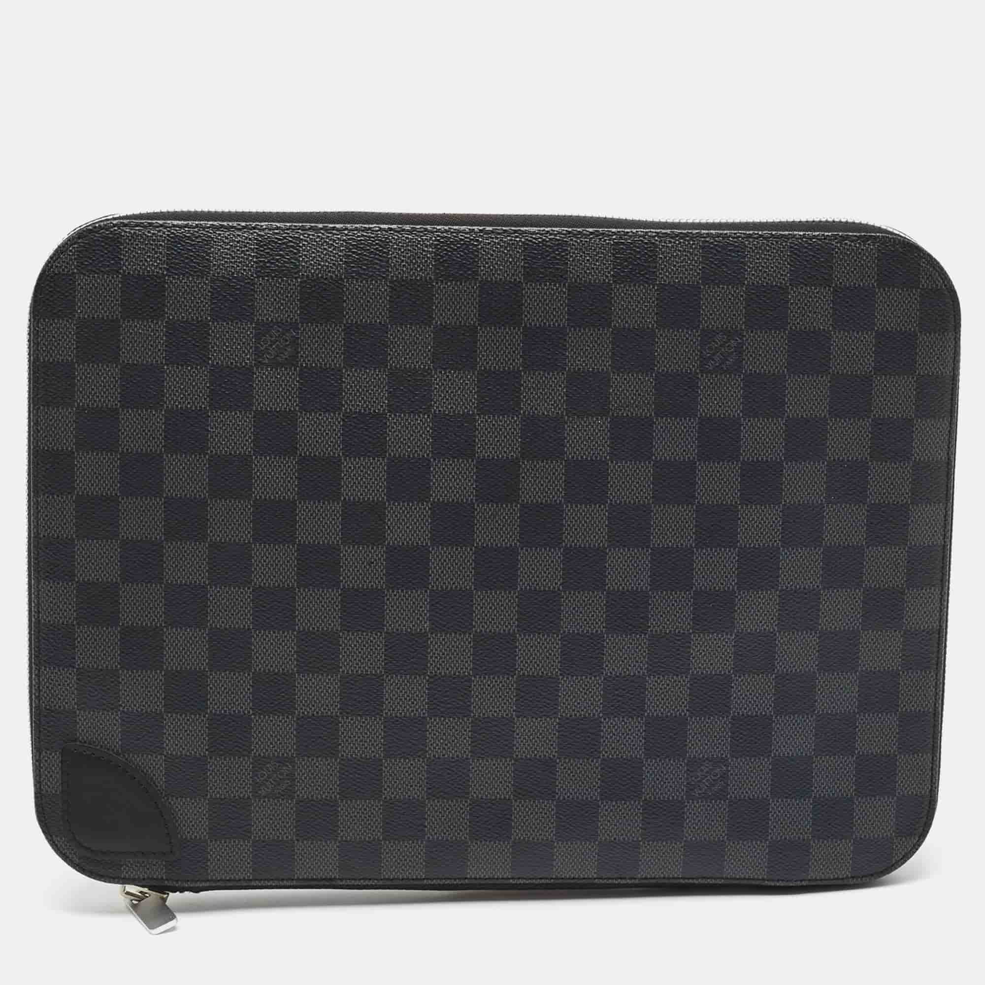 Louis Vuitton Damier Graphite Canvas Laptop Sleeve