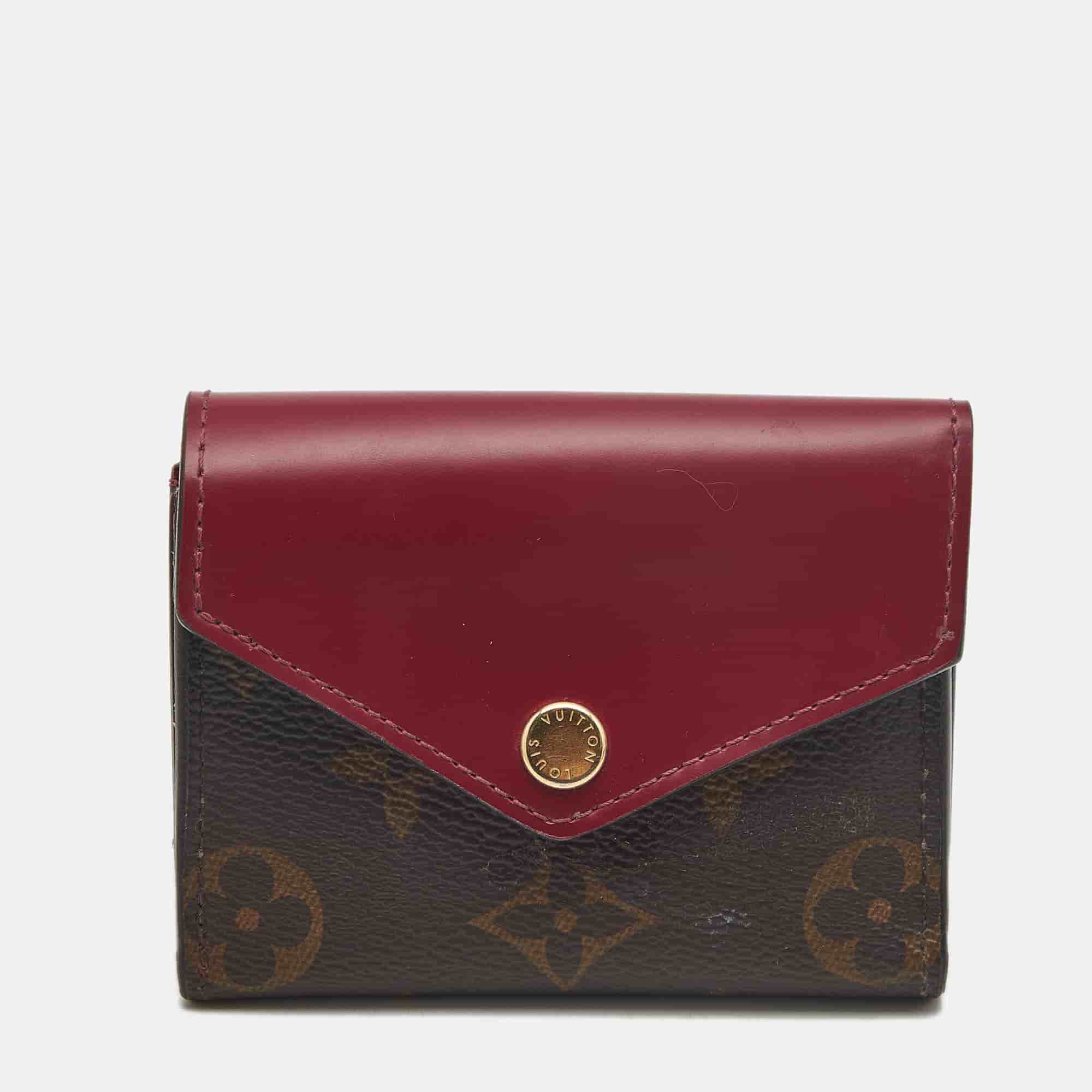 Louis Vuitton Zoe Fuchsia Monogram Canvas Compact Wallet
