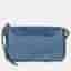 Fendi Blue Nappa Medium Simply Fendi Shoulder Bag