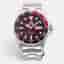 Orient Kamasu II RA-AA0814R19B Red Dial Stainless Steel Men's Wristwatch 41.80 mm