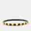 Valentino Rockstud 75 CM Slim Belt Black Leather