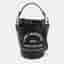 Karl Lagerfeld Rue St- Guillaume Black Leather Bucket Bag