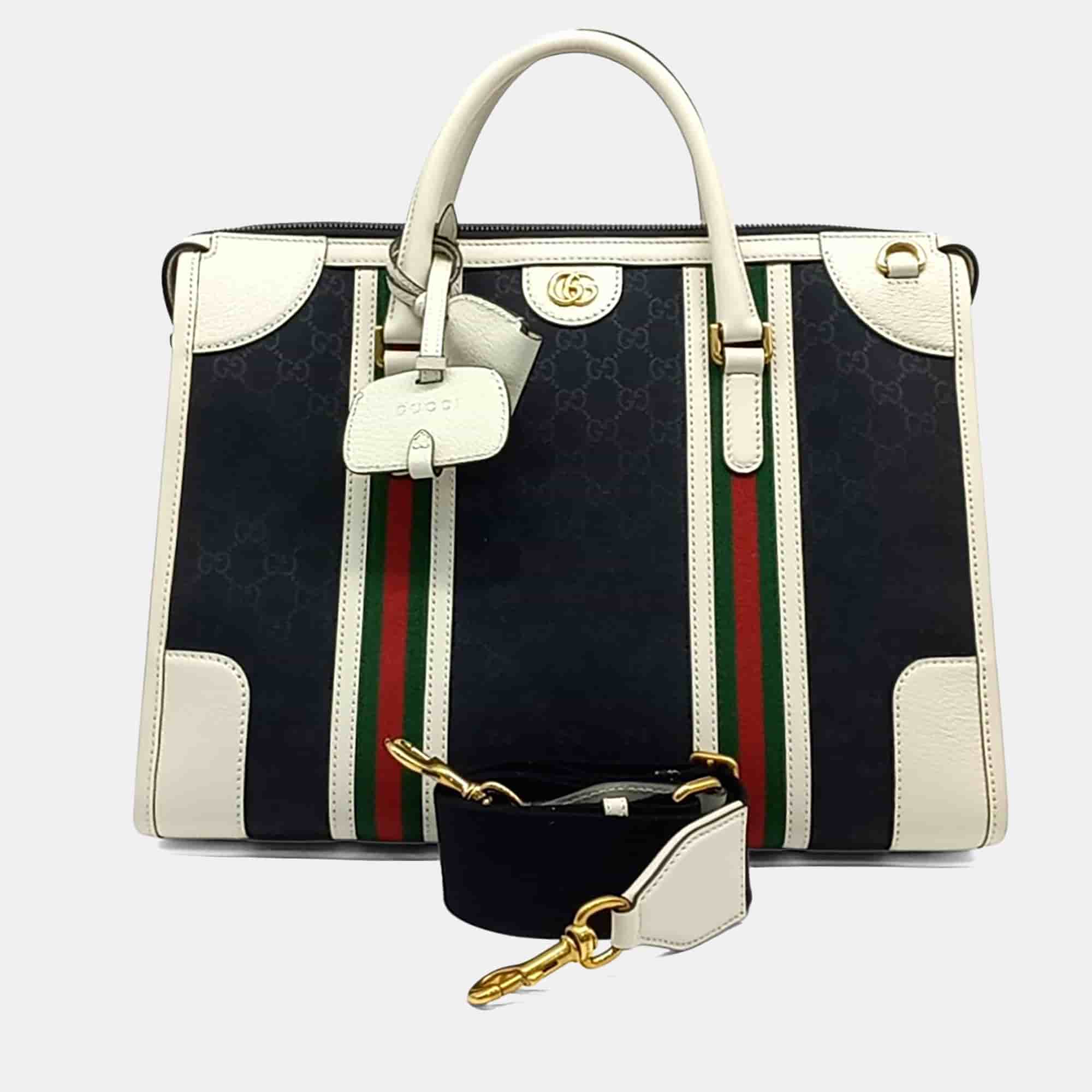Gucci GG Jacquard Duffle Bag (715671)