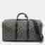 Dior Lingot 50 Navy Blue Oblique Jacquard Canvas Duffel Bag