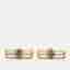 Balenciaga BB Icon Gold Tone Earrings