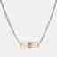 Balenciaga BB Icon Gold Tone Chain Necklace