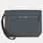 Hermes Kelly Depeches 25 Bleu Orage Togo Calfskin Leather Clutch Bag