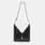 Givenchy Chian Cut Out Black Leather Shoulder Bag