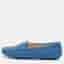 Tod's Size 36 Blue Leather Penny Loafers