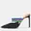 Sophia Webster Joy Size 39 Multicolor Leather and Suede Mules