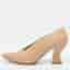 Bottega Veneta Veneta Size 37.5 Black Leather Pointed Toe Pumps