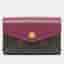 Louis Vuitton Sarah Multicartes Aurore Monogram Canvas Wallet
