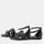 Hermes Sandals Santorini Black1182138Z Epsom EU 38