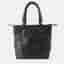 Chanel Paris-Biarritz Tote Black Leather Canvas Size PM