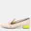 Dior Size 41 Blush Pink Leather Bow Detail Loafers