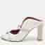 Malone Souliers Norah Size 37 White Leather Mules