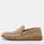Valentino Rockstud Size 42 Light Brown Leather Slip On Loafers