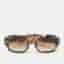 Flatlist Brown Gradient 006 FL 623 Tishkoff Safari Square Sunglasses