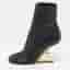 Fendi Fendi First Size 37 Black Leather Ankle Length Boots