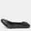 Tory Burch Abbey Size 38 Black Leather Scrunch Ballet Flats