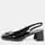 Louis Vuitton Shake Size 41 Black Patent Leather Slingback Pumps