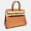 Hermes Birkin 30 Gold Epsom Leather Top Handle Bag