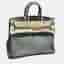 Hermes Birkin 25 Vert Amande Togo Calfskin Leather Top Handle Bag