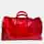Louis Vuitton Keepall 50 Red Pvc