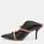 Malone Souliers Maureen Size 37 Black/Beige Leather Pumps
