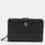 Chanel CC Black Caviar Quilted Leather French Wallet