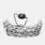 Chanel CC Crystals Silver Tone Bracelet