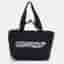 Off-White Commercial Logo Print Black Neoprene Tote
