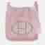 Hermes Evelyne 16 Mauve Pale Clemence Calfskin Leather Crossbody Bag