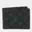 Louis Vuitton Slender Monogram Eclipse Canvas Bifold Wallet