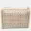 Burberry Gold/Beige Haymarket Check PVC and Leather Document Case