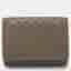 Bottega Veneta Etoupe Intrecciato Leather Trifold Wallet