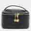 Chanel CC Timeless Black Caviar Leather Vanity Case