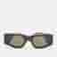 Gucci Tortoise Brown/Green GG1664S Frame Oval Sunglasses