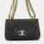 Chanel Matelasse Chain shoulder Black Lambskin Size Mini