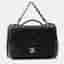 Chanel Matelasse 2Waybackpack Black Caviar Leather