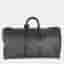 Louis Vuitton Keepall Bandouliere 55 Black Monogram Canvas Duffle Bag