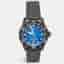 Tissot Seastar T120.807.37.041.00 Blue Dial PVD Coated Stainless Steel Rubber Men's Wristwatch 40 mm
