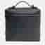 Loro Piana Extra Pocket Backpack Medium Black Grained Leather Backpack Bag