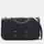 Chanel CC Filigree Medium Black Caviar Leather Shoulder Bag