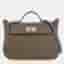 Hermes 24/24 29 Etoupe Togo Calfskin Swift Calfskin Leather Shoulder Bag