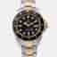 Rolex Sea-Dweller 126603 Black Yellow Gold, Stainless Steel Automatic Men's Wristwatch 43mm